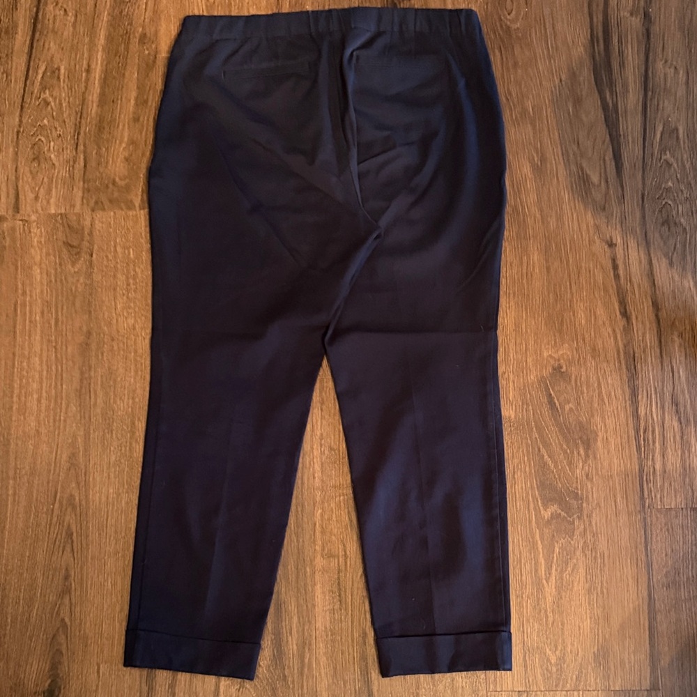 J.Jill Women’s Navy Stretch Dress Pants - Premium Bi-Stretch Size 14 - Picture 4 of 4
